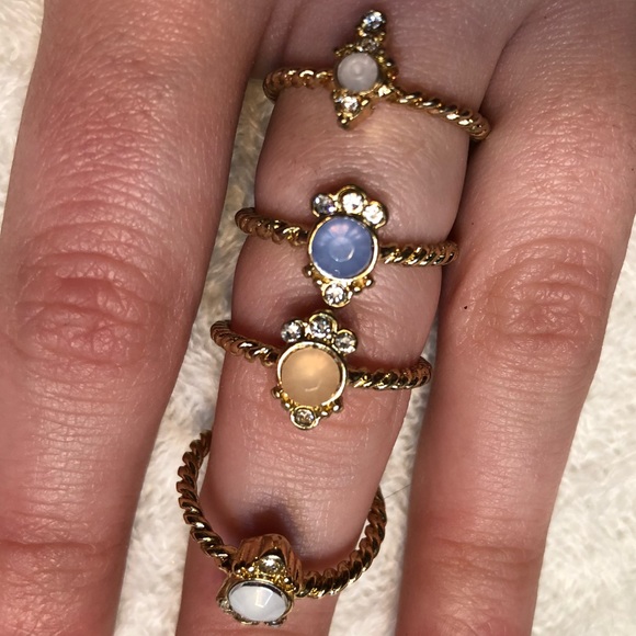 4 stackable rings - Picture 2 of 2
